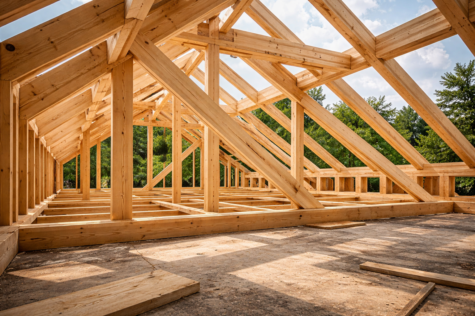 Charpente bois Andernos